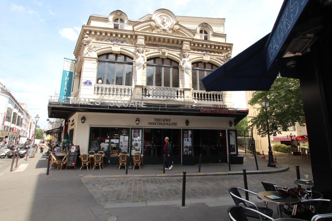 Montparnasse - La Gaite 1Bdr - B'Your Home Париж Екстериор снимка