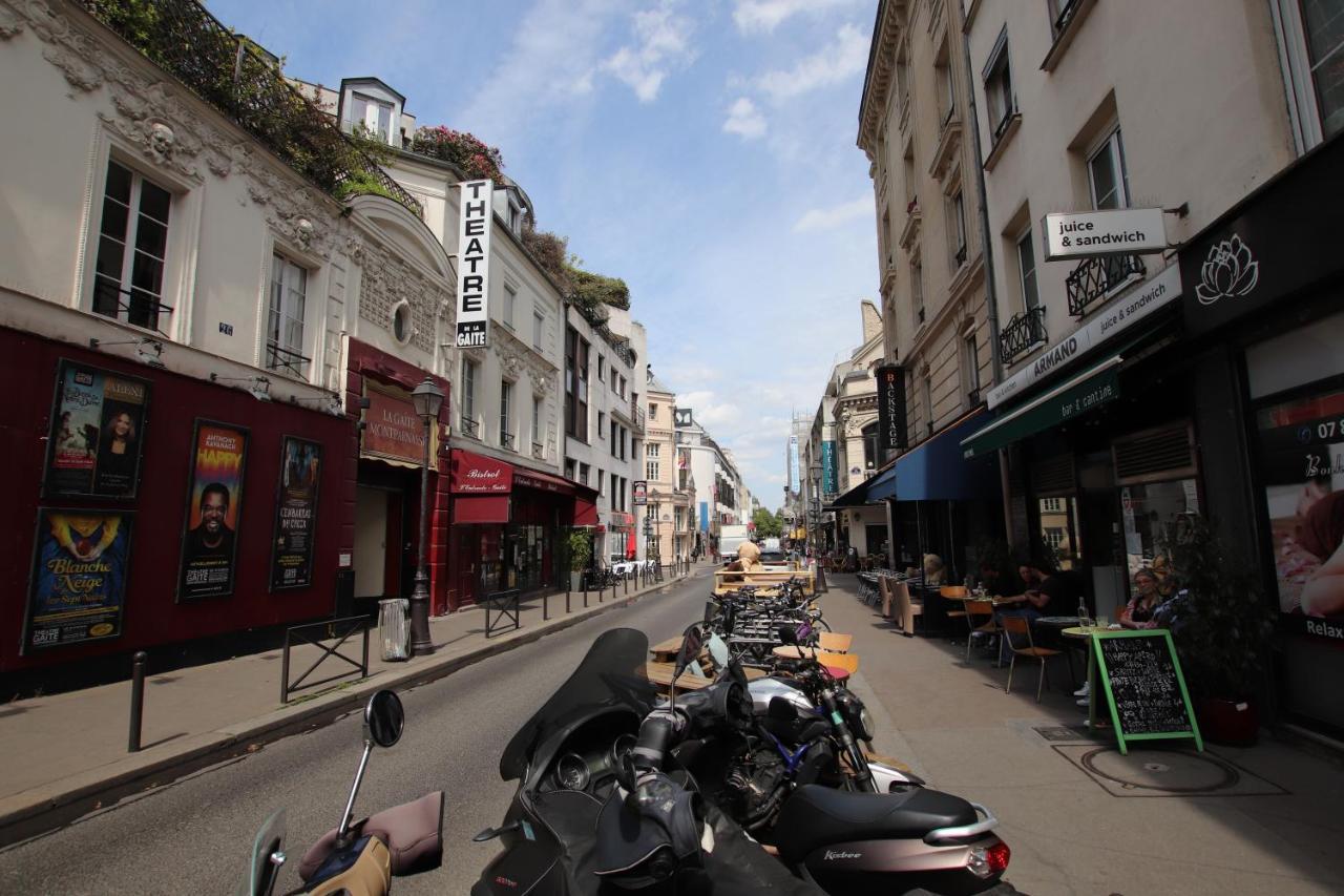 Montparnasse - La Gaite 1Bdr - B'Your Home Париж Екстериор снимка